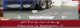 Making Tea by Using Truck