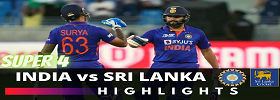SL vs IND Asia Cup 2022