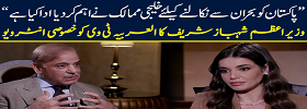 PM Shahbaz Interview to Al-Arbia TV