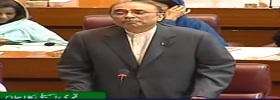 Asif Zardari Speech in Assembly