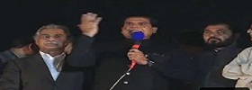 Raja Pervez Addressing in March
